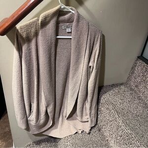 Barefoot Dreams Cozy Cream Cardigan